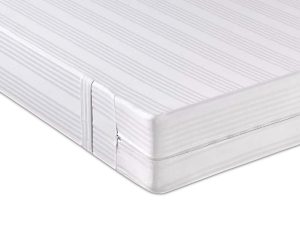 Coprimaterasso fasciato zipper con cerniera