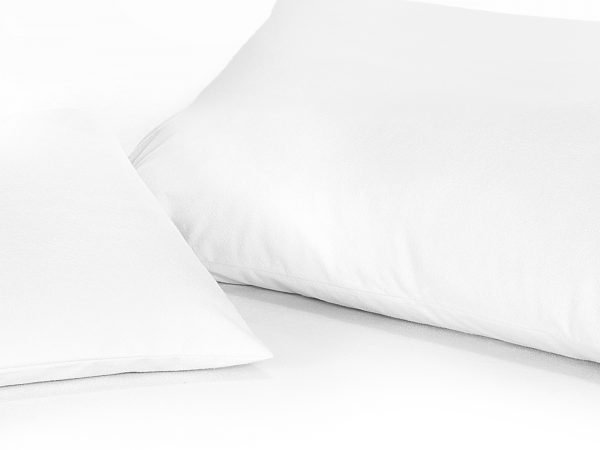 Coppia copriguanciali spugna rubino