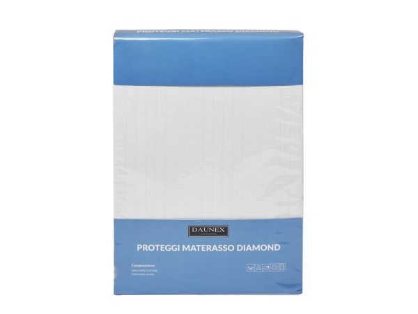 Coprimaterasso fasciato diamond c/elastico