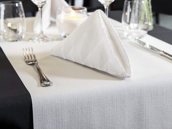 Runner effetto tessuto