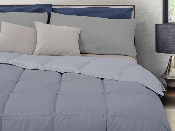 Trapunta microfibra - grafite/platino