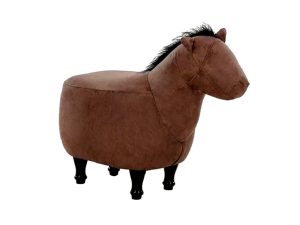 Animal stool cavallo marrone