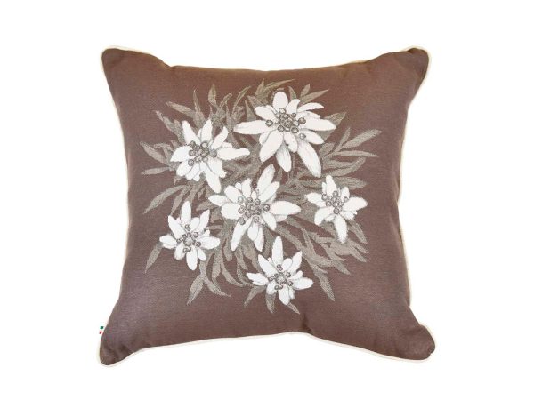 Cuscino stella alpina c/interno