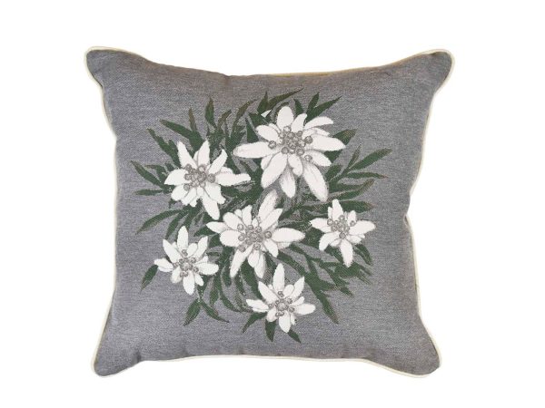 Cuscino stella alpina c/interno