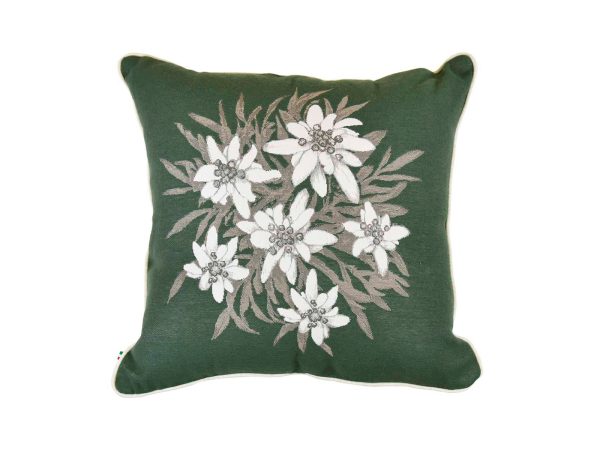 Cuscino stella alpina c/interno