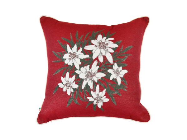 Cuscino stella alpina c/interno