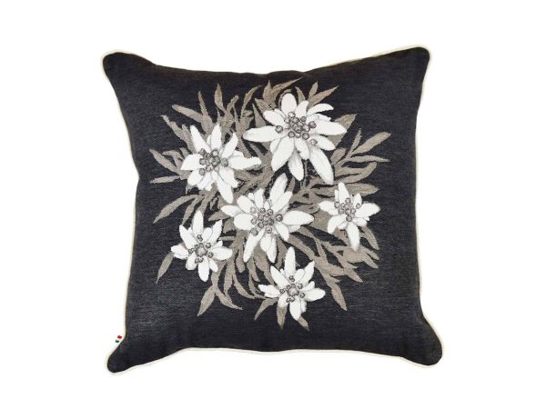 Cuscino stella alpina c/interno