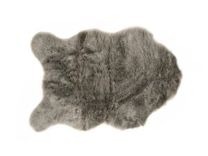 Tappeto sagomato fur melange 60x90 cm v.tortora