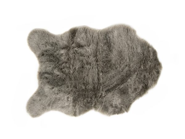 Tappeto sagomato fur melange 80x120 cm v.tortora