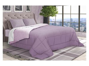 Trapunta microfibra - orchidea/malva