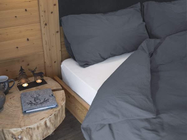 Parure copripiumino fresh cotton stone wash - no stiro