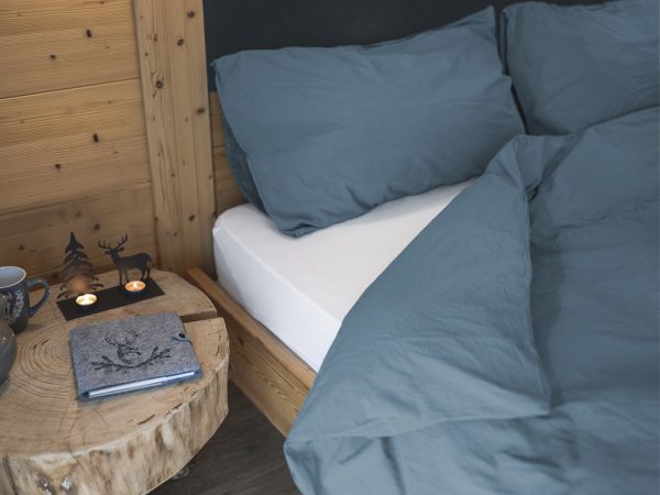 Parure copripiumino fresh cotton stone wash - no stiro