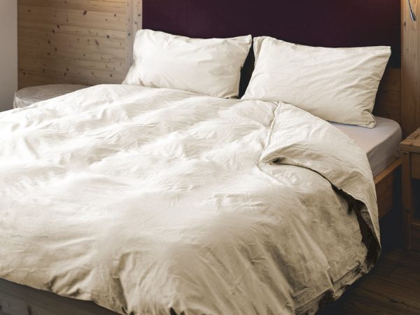 Parure copripiumino fresh cotton stone wash - no stiro