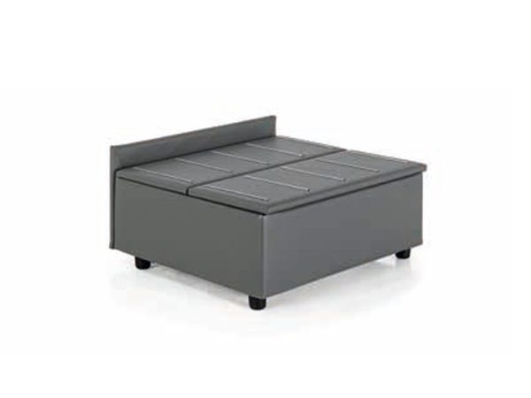 Cubo pouf letto posa valigie