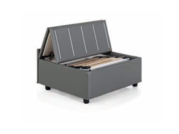 Cubo pouf letto posa valigie