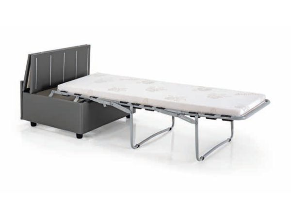 Cubo pouf letto posa valigie