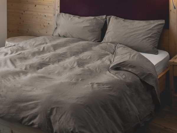 Parure copripiumino fresh cotton stone wash - no stiro