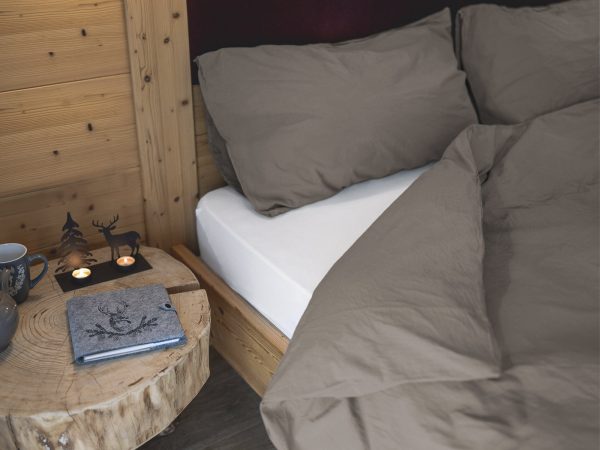 Parure copripiumino fresh cotton stone wash - no stiro