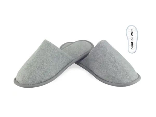 Pantofola easy grigia